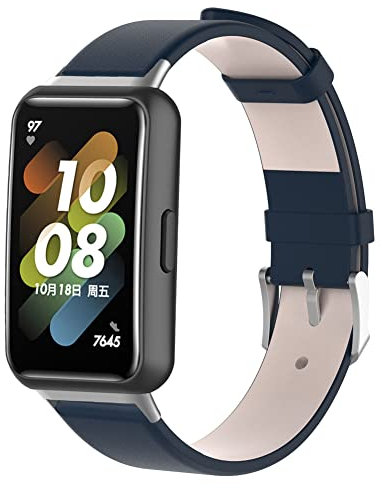 Axcellent Cinturino Compatibile con Huawei Band 7 per Donne e Uomini, Pelle Sport Cinturino Sostituzione Wristband per Huawei Band 7 Smart Watch