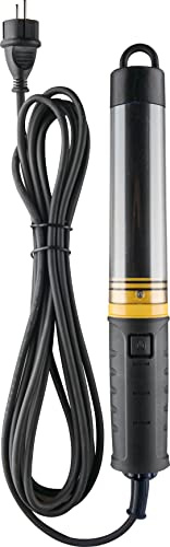 Kopp LED Arbeitsleuchte, mit Zuleitung 3m, 3 Watt, mit 12 langlebigen LEDs, IP 54, schwarz-gelb, 196715012