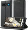Handyhülle für Google Pixel 7 Pro Hülle Leder [Mit Pixel 7 Pro Schutzfolie] für Google Pixel 7 Pro 5G Hülle Klappbar Leder Flip Wallet Stoßfeste Case Schutzhülle Klapphülle für Google Pixel 7 Pro 5G