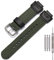 16mm g shock Ersatz Armband Kompatibel mit Casio DW5600E 6900 GA100 110 700 2100 AWG-M100 GW9400 Nylon Leder Uhrenarmband
