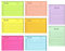 Newplenty To Do Liste Haftnotizen Notizzettel, Linierte Sticky Notes, Selbstklebende Klebezettel, Bunt Notizblöcke für Schule, Büro, Hause (10 x 7 und 8.9 x 7.6)