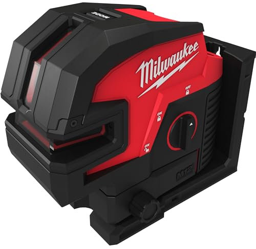 Milwaukee M12 Kreuzlinienlaser M12 CLL4P-0C ohne Akku und Ladegerät im Koffer 4933479202