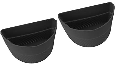 Miokycl Doublure en silicone réutilisable pour mijoteuse de 6 litres, accessoires de cuisine (noir)
