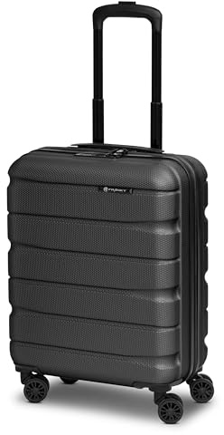 Franky Kabinen-Koffer für Damen und Herren | Kleiner Cabin-Trolley 40 x 20 x 53 cm aus hochwertigem, stoßfestem ABS Material | Erweiterbar & Teleskopgriff| Munich 4.0 Serie