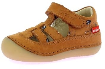 Kickers Sushyk Lt, Salomés Garçon, Camel Imprime Zebre, 23