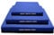 Kosiproducts Gymnastics Non Slip Crash Mat for Tumbling Landing Gym Training exercise, Bouncy Castle Large (120cm x 90cm) Navy Blue