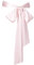 Werownsgso Ceinture de mariée en satin, 10 cm x 250 cm, large ceinture pour robe, réversible, rose