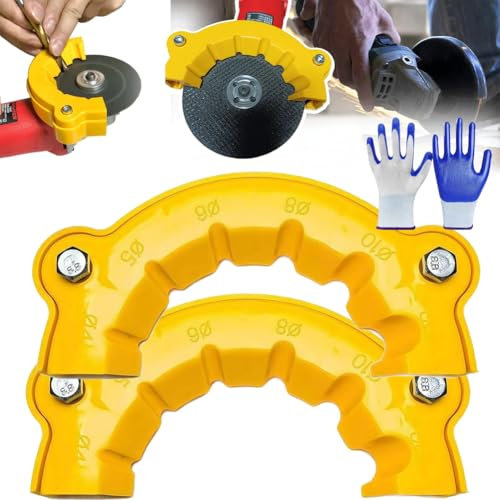 Drill Bit Sharpener,Precision Drill Bit Sharpening Guide Tool,Angle Grinder Drill Bit Sharpener for All Bits,Multi-specification Drill Bit Grinding,Giant Blade Angle Grinder for Grinding Drill Bits1
