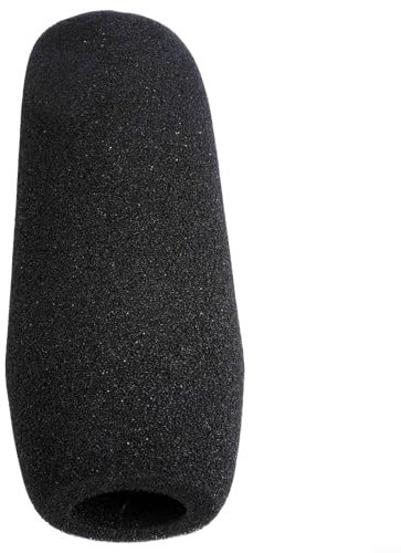 Bonnets en mousse haute densité pour micro - Pour une utilisation prolongée - Garde les micros propres (12 cm)