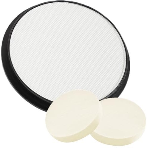 Pintura Facial y Corporal Blanco, profesional en color blanco a base de agua,Pintura Facial para Niños, Adultos, Disfraces, Festivales, Halloween(Blanco 30g)