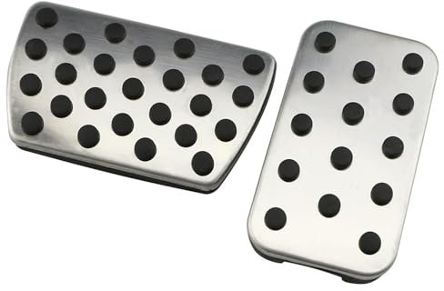 WXJWJYBZ Autopedale Edelstahl-Gaspedalabdeckung für Kraftstoffbremse, für Honda Civic CRV Jade Accord Elysion Odyssey