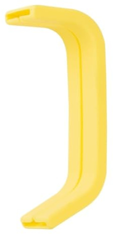 Olympia Silicone Handle Cover for 570ml Jug J317 CM607 HC609, Yellow | Protects hands from heat during busy services; provides a secure grip on compatible 570ml hot beverage pitchers.