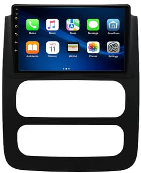 Autoradio per Dodge RAM 1500 2500 3500 2002-2005 Android 15 touchscreen per Apple CarPlay e Android Auto Telecamera di Retromarcia BT Controllo Vocale Navigazione GPS Supporto(TS7 2G+32G)