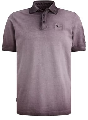 PME Legend Short Sleeve Polo Cold dye Pique - L
