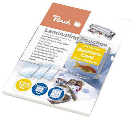 Peach 510441 25pieza(s) - Plastificador (Transparente, 60 mm, 90 mm, 25 pieza(s))