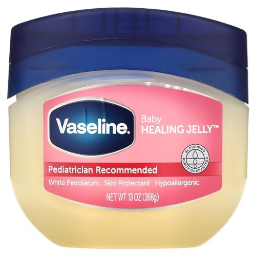 Vaseline 100% Pure Petroleum Jelly, Baby 13 oz