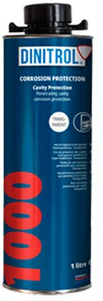 Dinitrol 1000 clair cavité Cire 1 litre Peut
