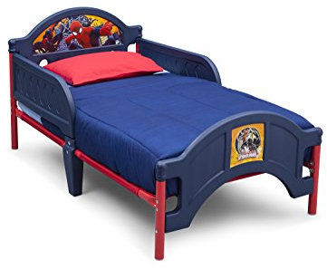 Delta Children Plastic Toddler Bed, Marvel Spider-Man by Delta Children