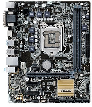 ASUSTek Computer h110 m-a S1151 H110 MATX SND + gln + U3 sata6gb/S DDR4 in