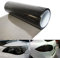 EASYTAR 12 by 40 inches Auto Car Sticker Smoke Fog Light HeadLight Taillight Tint Vinyl Film Sheet Car Decoration Decals - 9 colors (Light Black)