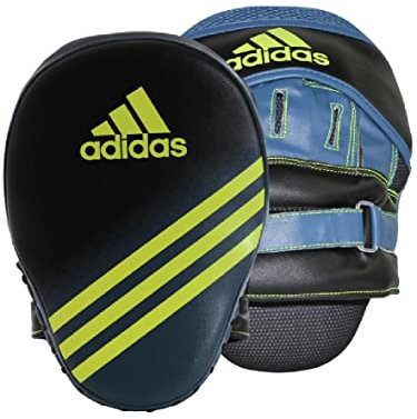 Adidas Schlagpratzen / Focus Pads Short Speed - Schwarz/Gelb