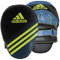 Adidas Schlagpratzen / Focus Pads Short Speed - Schwarz/Gelb