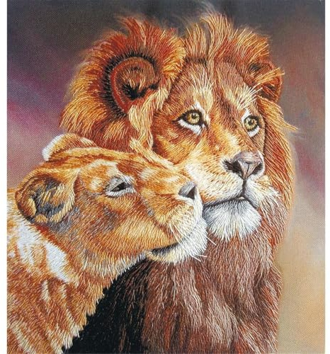 PANNA JK-2095 Plattstichset, Mehrfarbig, 17x19cm