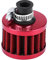 Kit filtro di aspirazione dell'aria fredda universale per auto, 12 mm, filtro di aspirazione dell'aria per scooter, Atv, Dirt Pit Bike, carter per moto, sfiato (rosso)