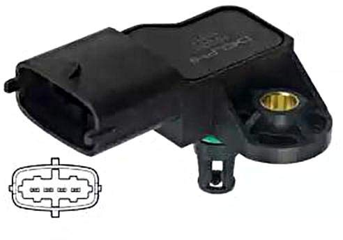 Delphi Sensor Suction Pipe Pressure PS10206