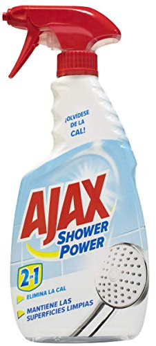 AJAX limpiador 2 en 1 shower power pistola 500 ml
