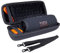 co2CREA Dur Étui de Voyage Rigide Housse Cas pour JBL Charge 4 / JBL Charge 5 Enceinte Bluetooth Portable(boîte Seule)(Noir)