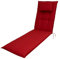 Doppler 8 cm Luxus Rollliegenauflage mit Kopfkissen 8833, Bordeaux Uni, Made IN Europe