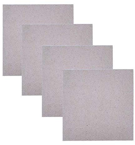 4pz Foglio di Mica Universale Guida d'Onda per Microonde Forno a Microonde Piastre 13 * 13cm