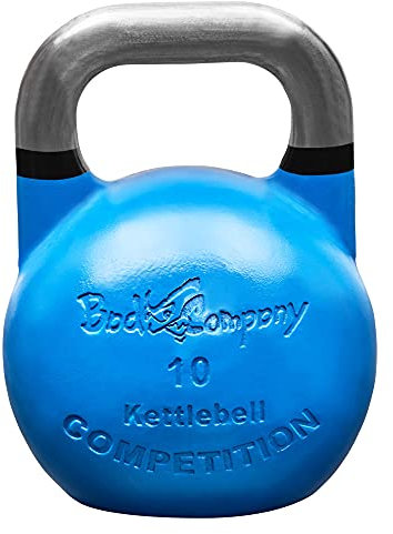 Bad Company Competition Kettlebell I Kugelhantel aus Stahl I Schwunghantel Workout in verschiedenen Gewichtsstufen I 10 kg