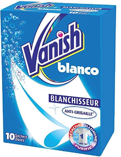 VANISH Lot de 6 Activateurs Blanc Anti-grisaille - 10 Sachets
