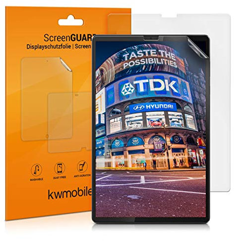 kwmobile 2X Tablet Schutzfolie kompatibel mit Lenovo Tab M10 FHD Plus (2. Gen) Folie - Full Screen Protector - Tablet Displayfolie entspiegelt