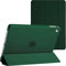 Funda delgada con soporte inteligente para Apple iPad 9.7 2018 6ª generación A1954 A1893 Smart Case con encendido y apagado magnético automático (Emerald Green)