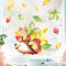 Wandtattoo Loft Fensterbild Herbst mit Igel & Blättern Motiv, A3 Bogen, Herbstdeko Fenster Kinderzimmer, Herbstbilder Fenster, Fensterbild Herbst Kinder, Herbstblätter Fenster, Fensterfolie Herbst