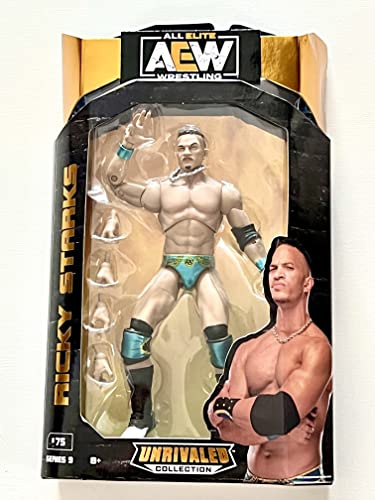 AEW Unmatched Unrivaled Luminaries Collection Wrestling Action Figure (Choose Wrestler) (Ricky Starks)