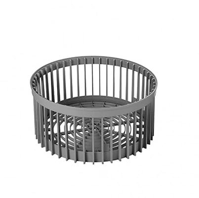 Cesto Lavabicchieri tondo 35 x 17 cm cestello rotondo base lavatazzine per lavastoviglie
