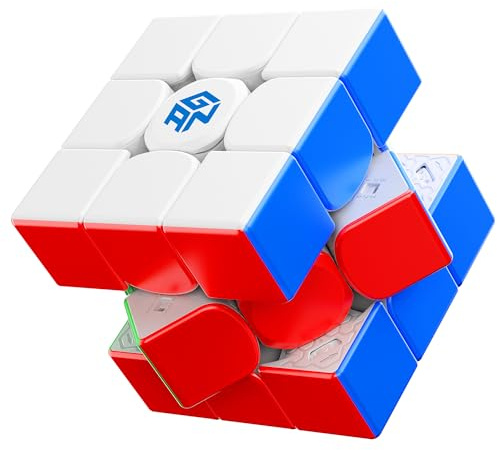 GAN Maglev Zauberwürfel Magnetisch 3x3, Magic Speed Cube, 14M Pro Frost