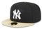 New Era BLK Veg 59Fifty Cap NY Yankees Schwarz Beige, Size:7 1/2