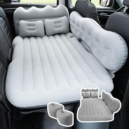 CWMLB Auto Matratze für Jeep Wrangler JK 2007-2017 J373, Luftbett für Auto Rücksitz Auto Luftmatratze Auto Matratze Kombi Auto Bett Kombi Luftbett,G-Rey