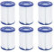 Cartuccia Filtro For Piscina 104 * 52 * 134, Compatibile Con La Pompa Filtro BESTWAY II 58383 58386 58094(6pcs)