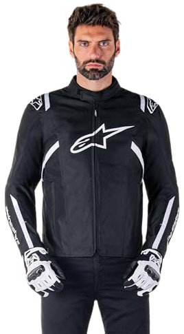 Alpinestars T-SPS V2 Waterproof Motorradjacke Schwarz/Weiss Herren XXL