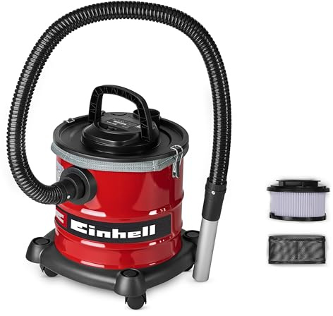 Einhell Aschesauger TC-AV 2032 DW (850 W, 175 mbar Saugleistung, 20 L Auffangbehälter, Faltenfilter, Feinstaubvorfilter, Blasfunktion, 1,2 m Schlauch, 2 m Kabel)