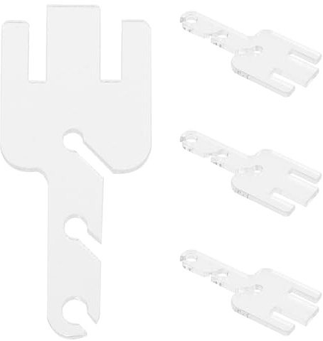 EPIGEIST 4pezzi Forcelle Tendifilo di Ricambio per Macchine per Maglieria Barre Compatibili con Addi King Express Controllo Preciso della Tensione Installazione Rapida e Facile