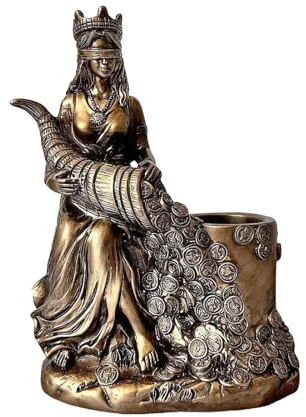Generisch Hekate griechische Göttin Harz Figur – weiß, Skulptur mit ihren Hunden | Veronesë Desigņ Mythologische Statue für Zuhause, Büro, Tischdekoration, wunderschön geformt und detailliert.