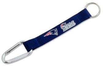aminco Schlüsselanhänger mit Karabiner New England Patriots, 5