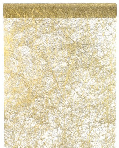 Santex 3431 Fanon Métallisé Chemin de Table Or